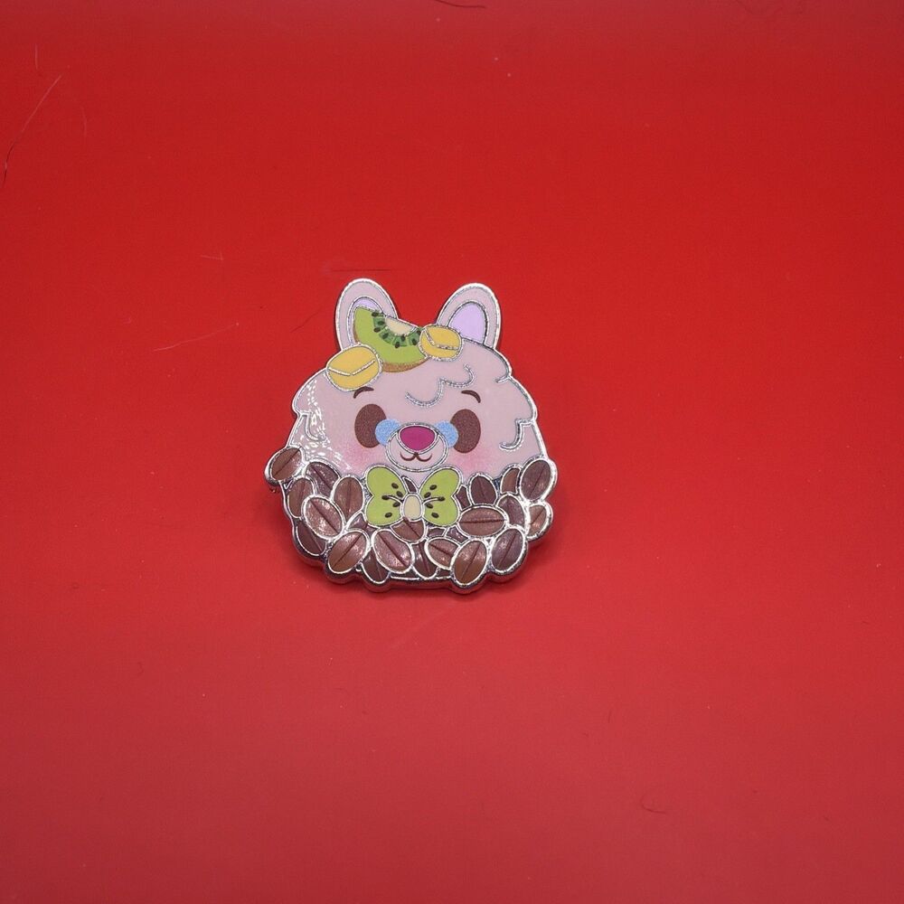 2023 Disney Munchling Enamel Pin Series 2: White Rabbit Granola Parfait